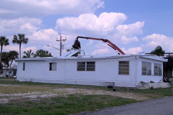 Mobile Home Demolition in Slidell