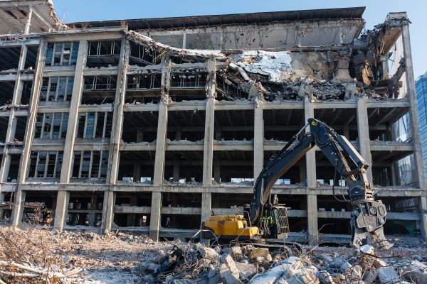 Commercial Building Demolition in Slidell