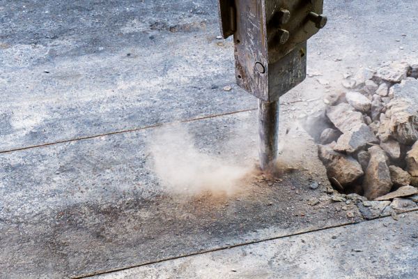 Concrete Patio Removal in Slidell