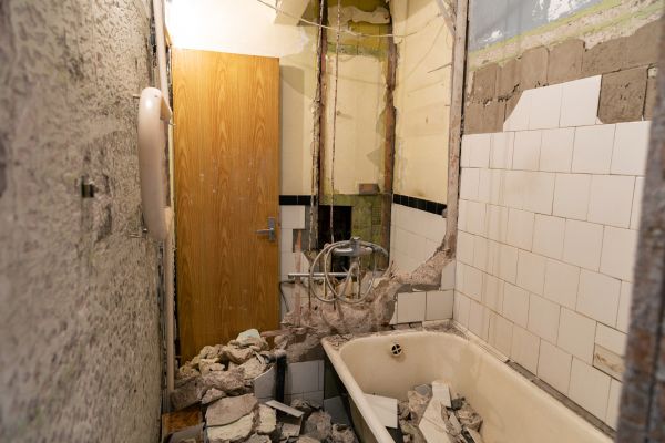 Shower Tile Demolition in Slidell